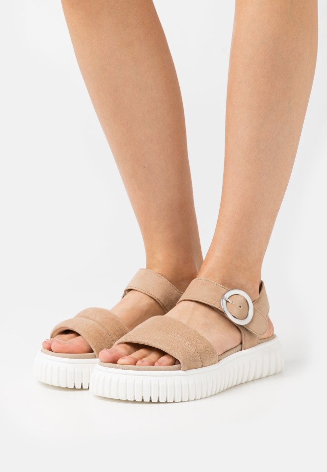 Gabour | Sandales à Plateforme Latte Exclusives